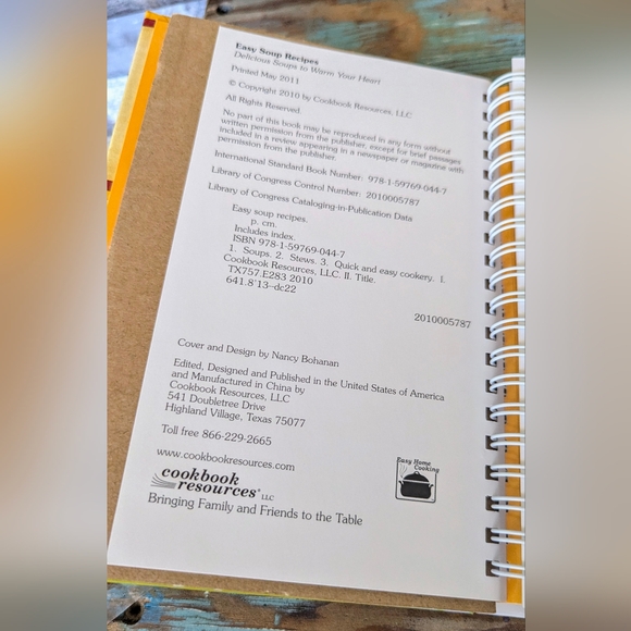 Cookbook Resources 2 Spiral Hardcover Book Bundle - Picture 4 of 15